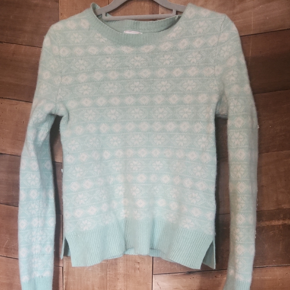 Felted Gap Lambswool Blend Sweater